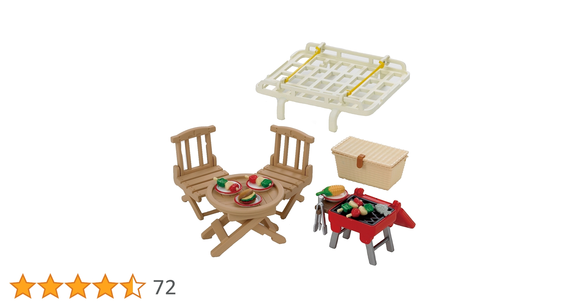 アミューズメント品　ファミリーワクワクセット　計9点セット Amazon | シルバニアファミリー ルームセット わくわく